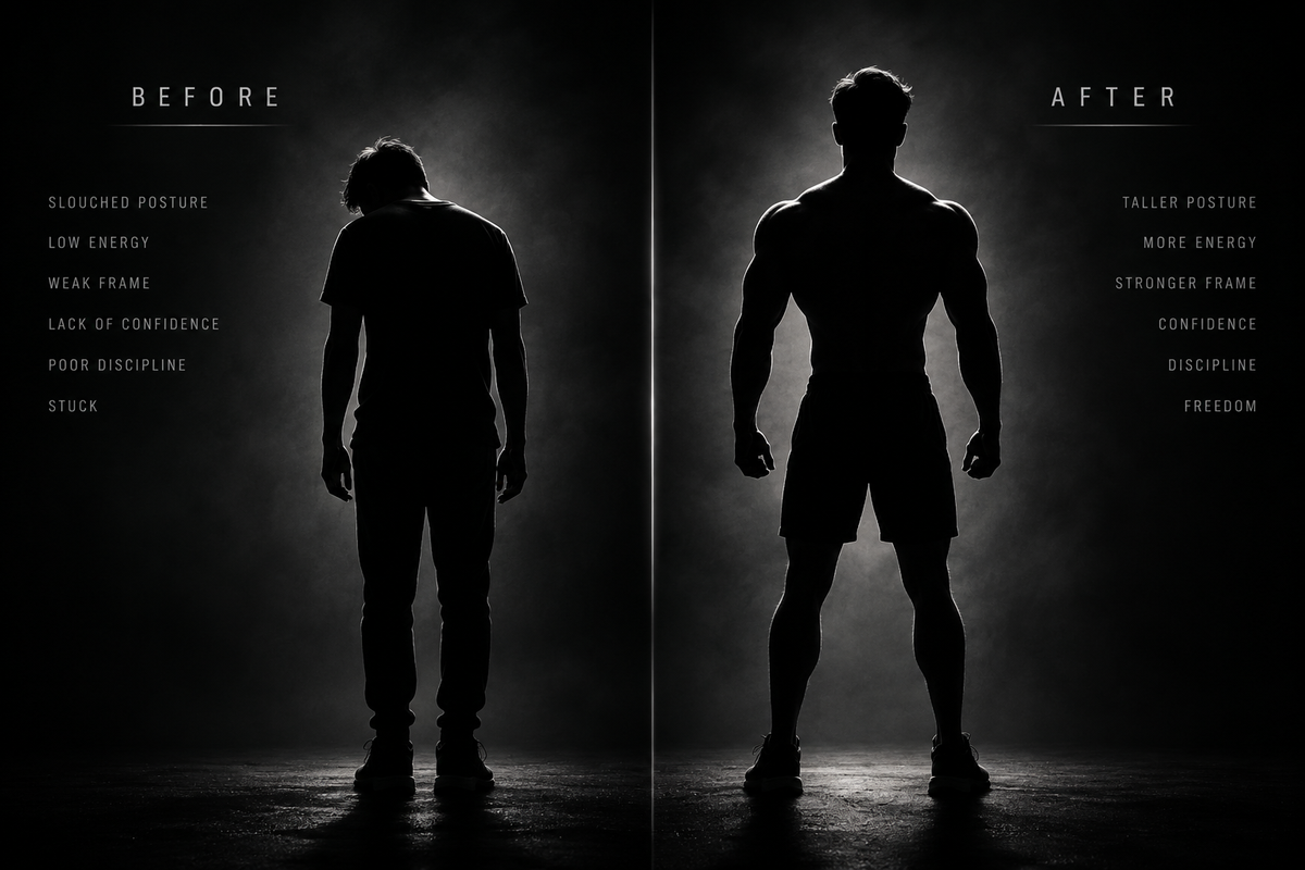 Before After Silhouette